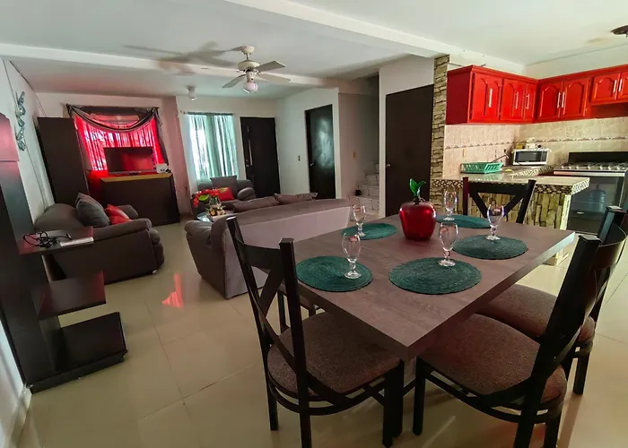 Mega Casa Familiar O Amigos 8 Personas 5 Min Playa