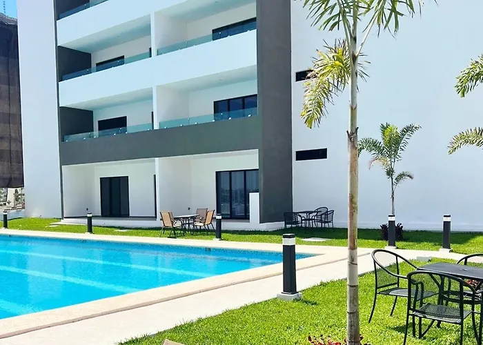 Marina Cerritos Coral Del Mar - 4 Albercas De Lujo - 1 Min Playas