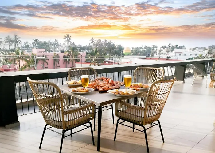 Modern Zona Dorado Condo In Mazatlan