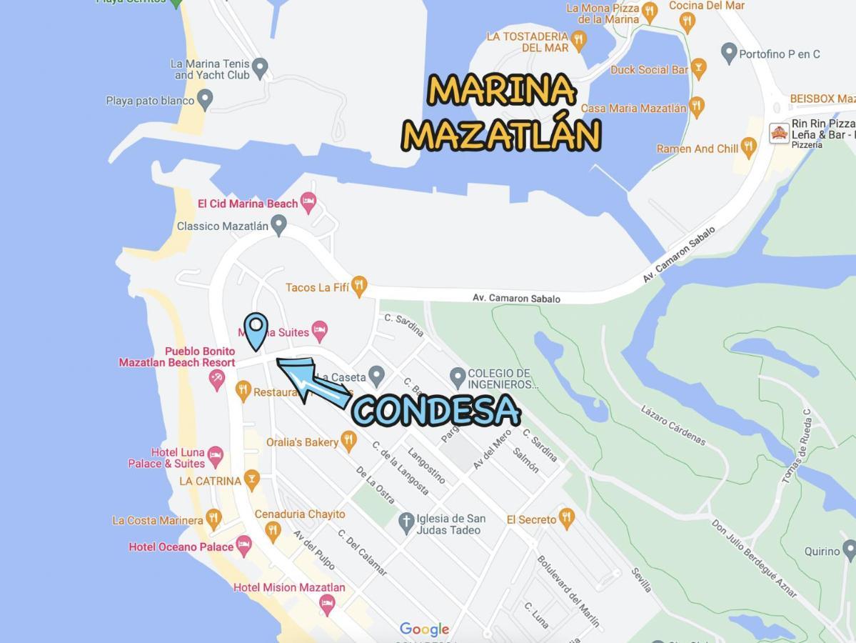 Condesa 12 Sublime Depa A 100 Pasos De La Playa * Mazatlan