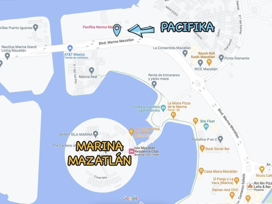 Apartamento 8011 Depa En La Marina Con Balcon Y Vista Alberca Mazatlán