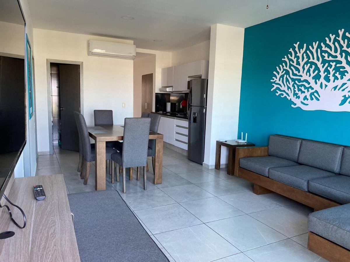 Apartamento 8011 Depa En La Marina Con Balcon Y Vista Alberca Mazatlán