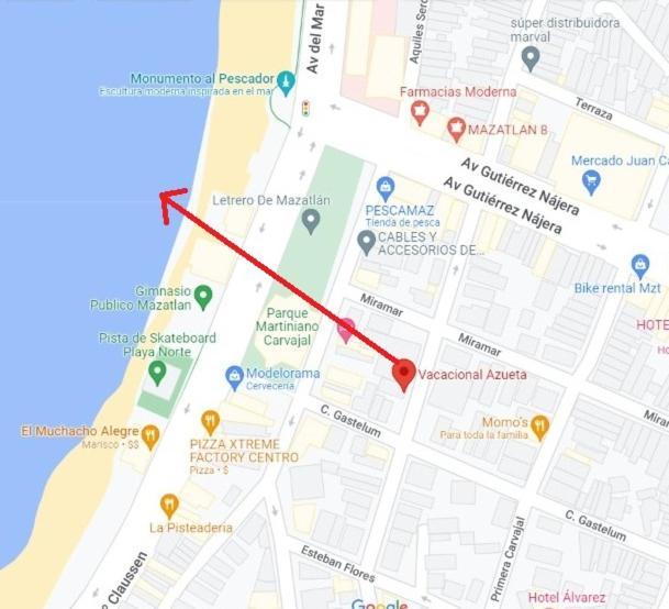 Apartamento Vacacional Azueta, Habitación Tipo Estudio Mazatlán