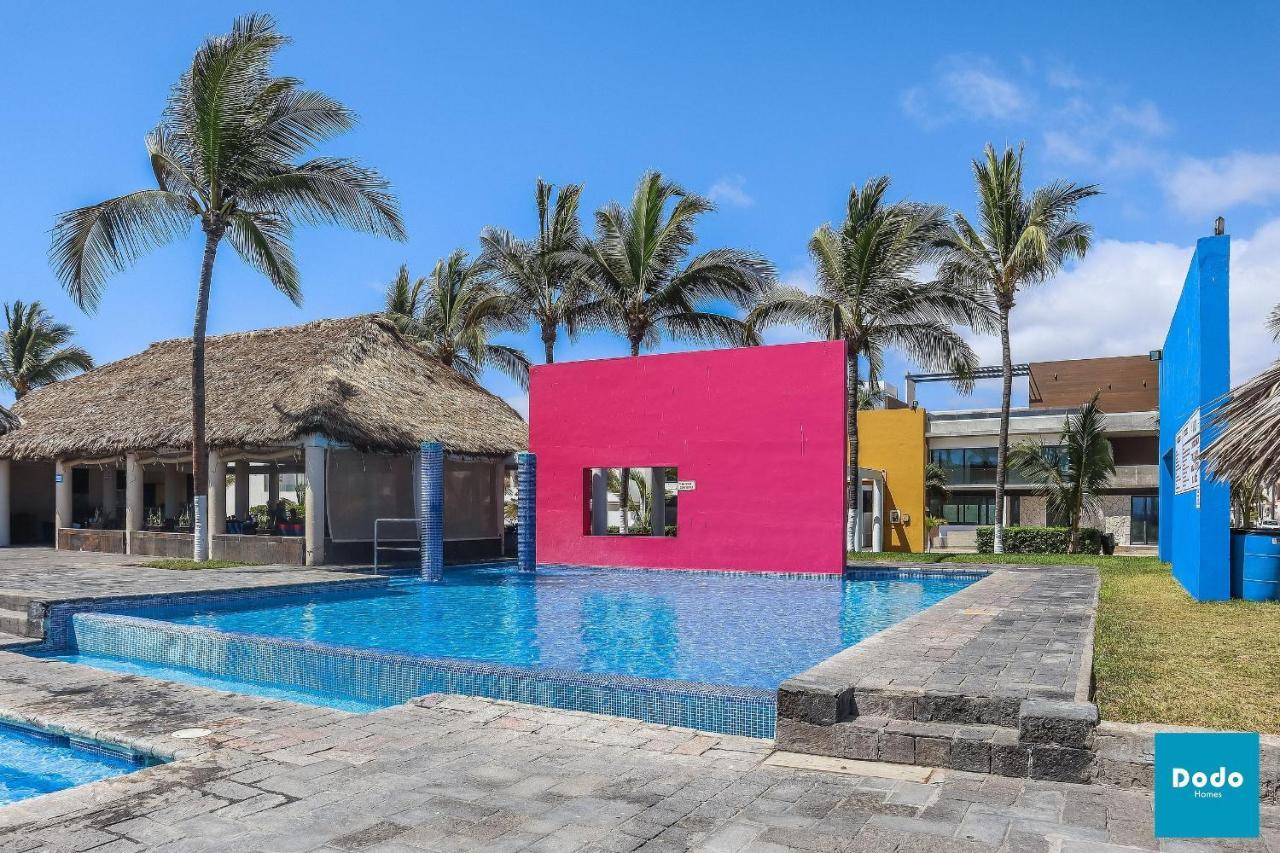 Departamento En Con Acceso A La Playa Y Alberca Comun #138 Сasa de vacaciones