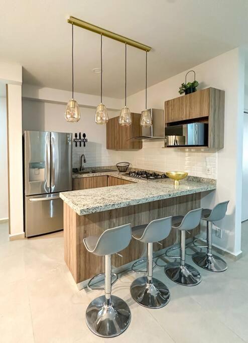 Apartment Bluu Lagoon 508-depa De Lujo Con Playa Privada