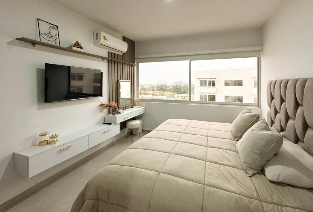 Bluu Lagoon 508-depa De Lujo Con Playa Privada Apartment