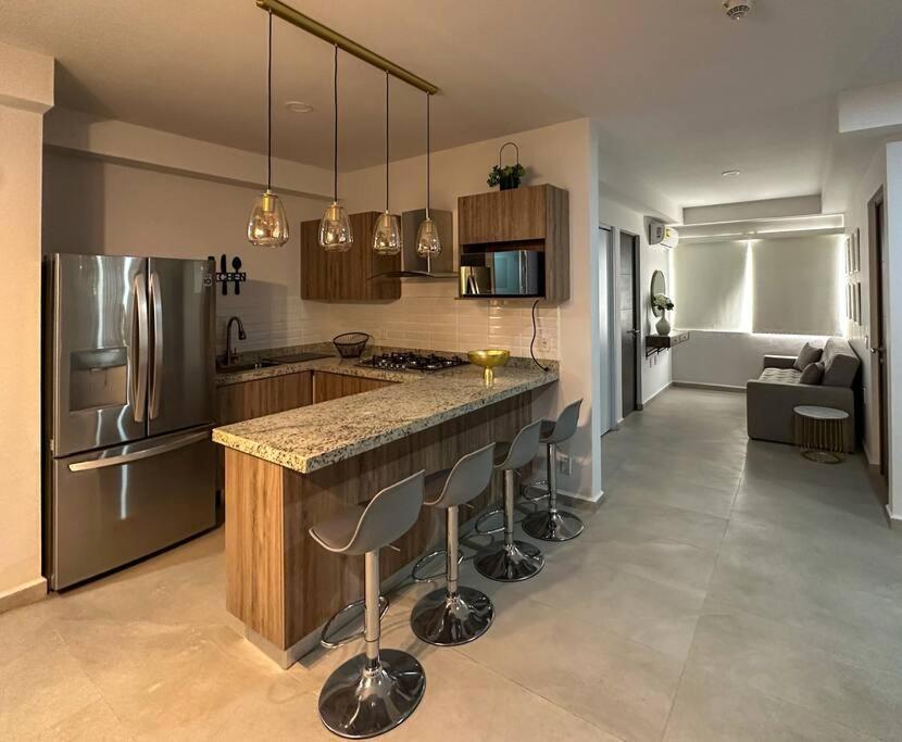 Bluu Lagoon 508-depa De Lujo Con Playa Privada Mazatlan