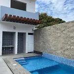 Departamento El Tesoro #1 - Azul Turquesa - 3 Min Malecon