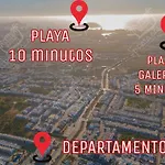 Hermoso Departamento Con Alberca, A 10 Minutos De La Playa!!!