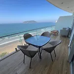 Departamento En Mazatlan Con Acceso A La Playa Y Alberca Comun #704 Torre Norte