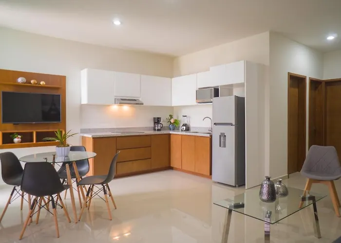 Hermoso Departamento Con Alberca, A 10 Minutos De La Playa!!!