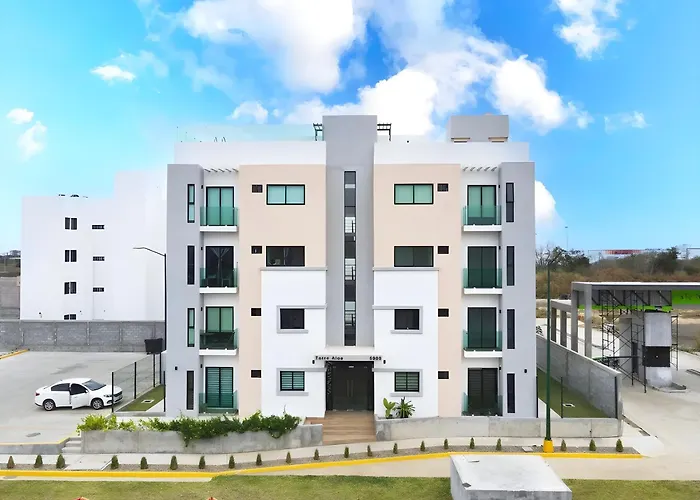 Loft Familiar Deluxe En Mazatlan - Alberca, Cocina Y Wifi
