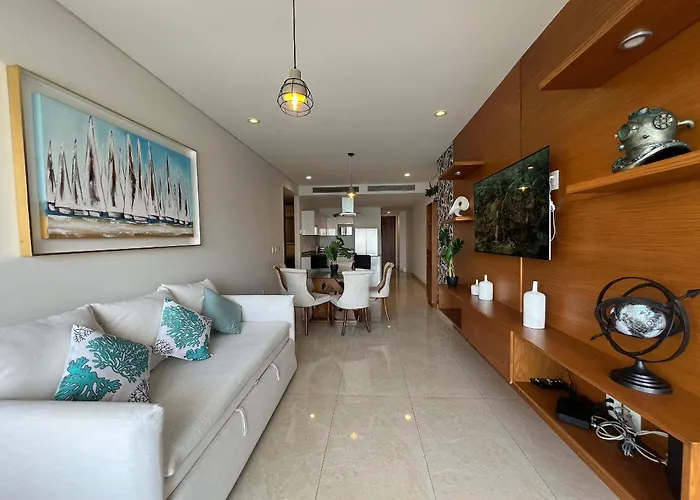 Departamento En Mazatlan Con Acceso A La Playa Y Alberca Comun #704 Torre Norte