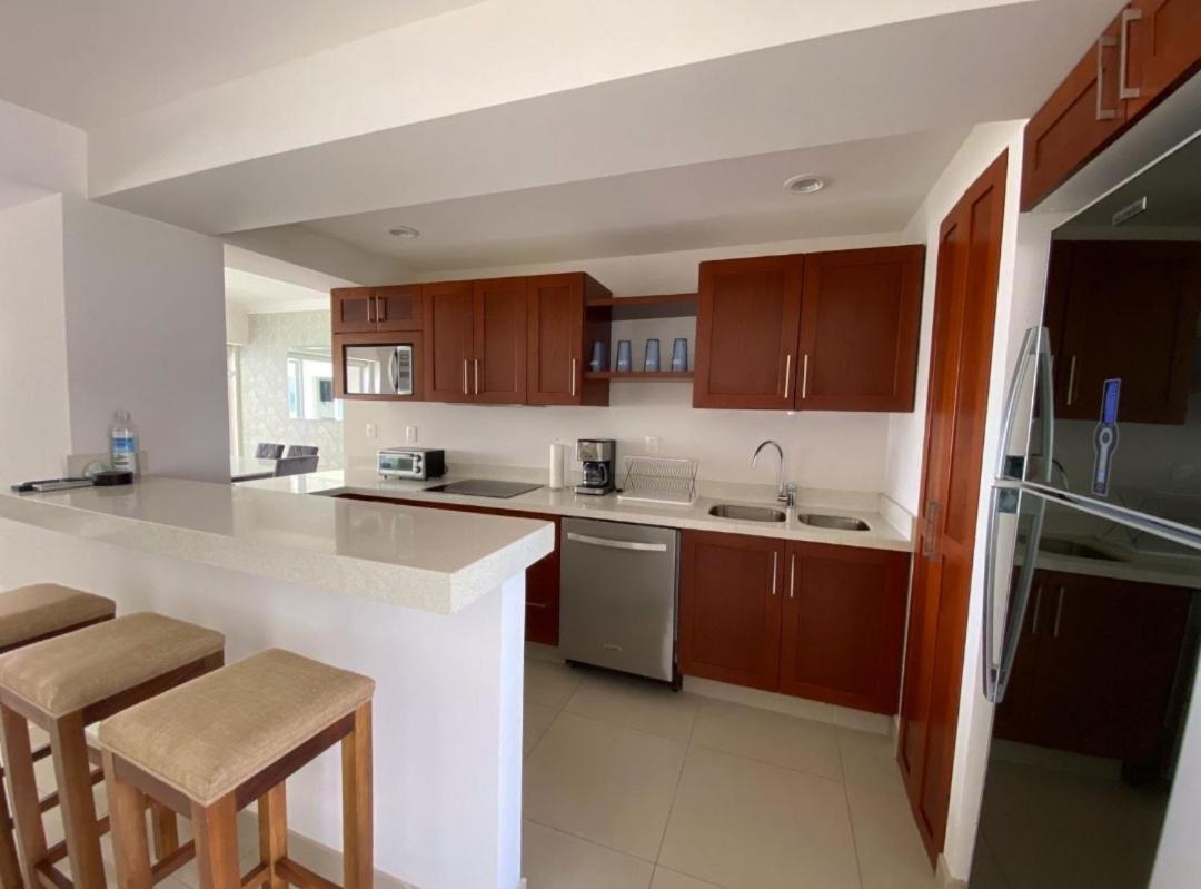 A Pie De Playa Con Alberca Jacuzzi Vista Al Mar Apartment *