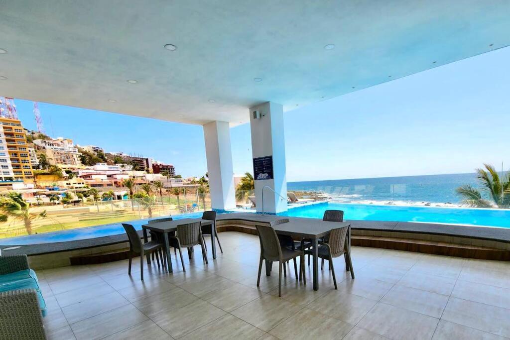 Apartamento Malecón Vista Al Mar Alberca Infinity Jacuzzi Gym