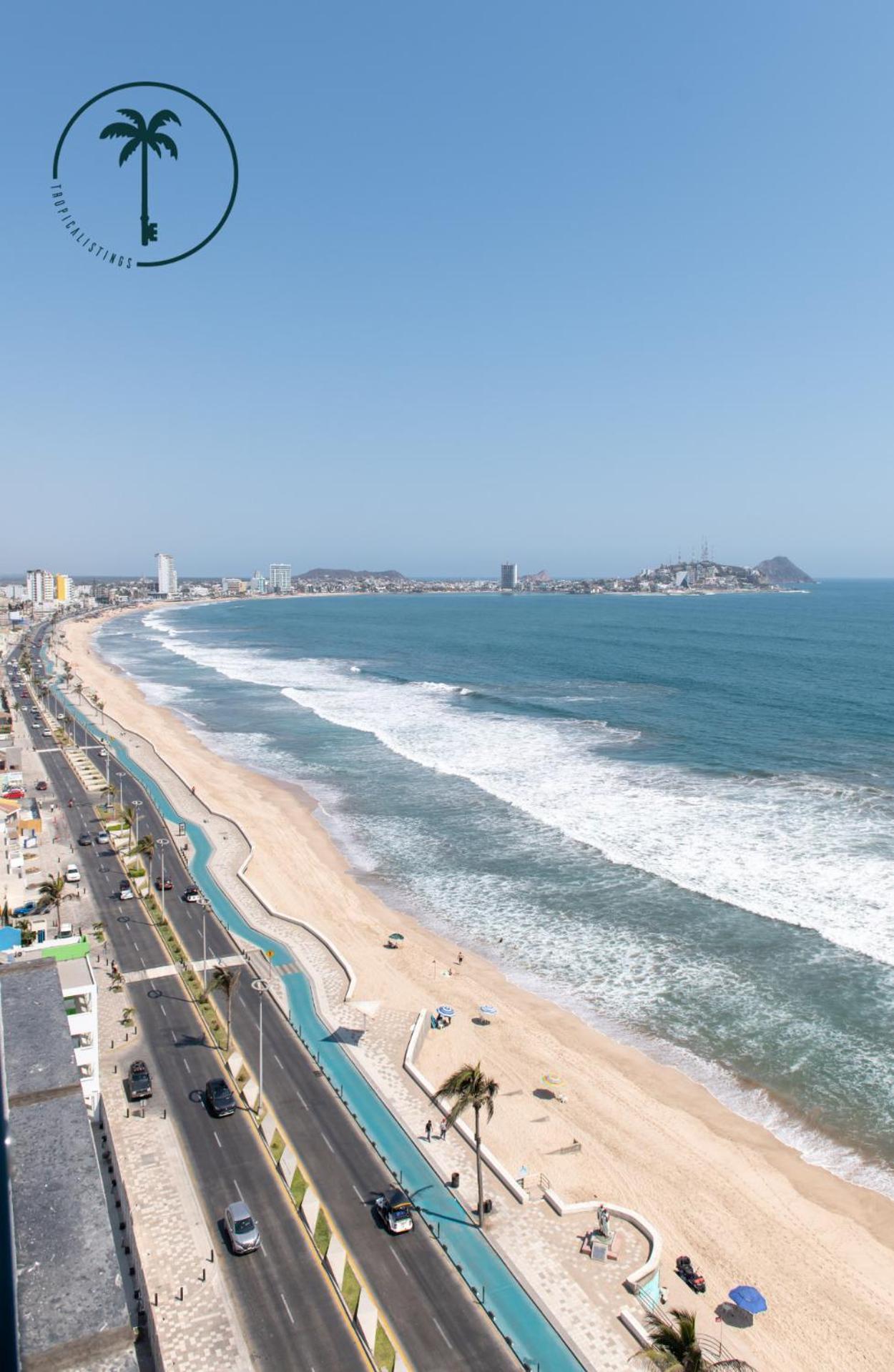 Terraza Con Vista Al Mar, Bbq Y Piscina Apartment Mazatlan