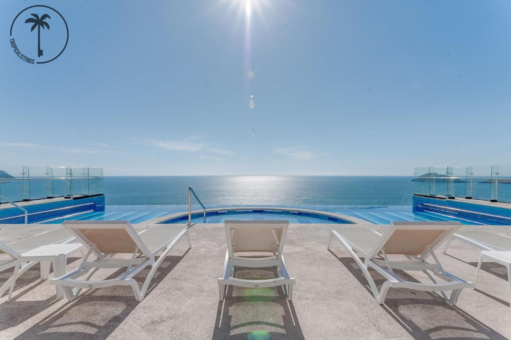 Terraza Con Vista Al Mar, Bbq Y Piscina * Mazatlan