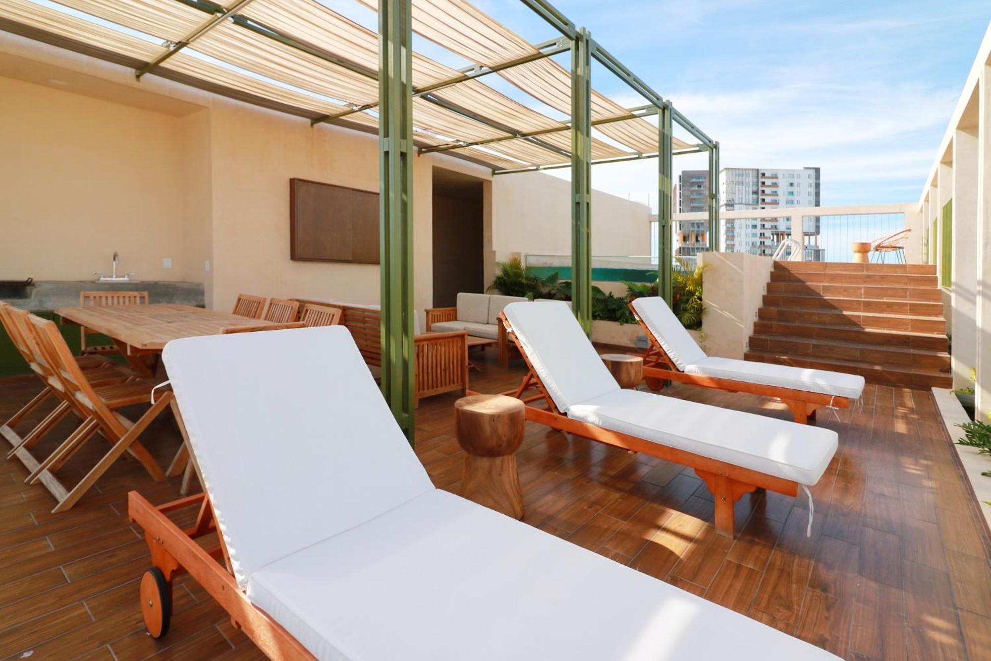 Elegante Departamento A 3 Min De La Playa - Salvia E * Mazatlan