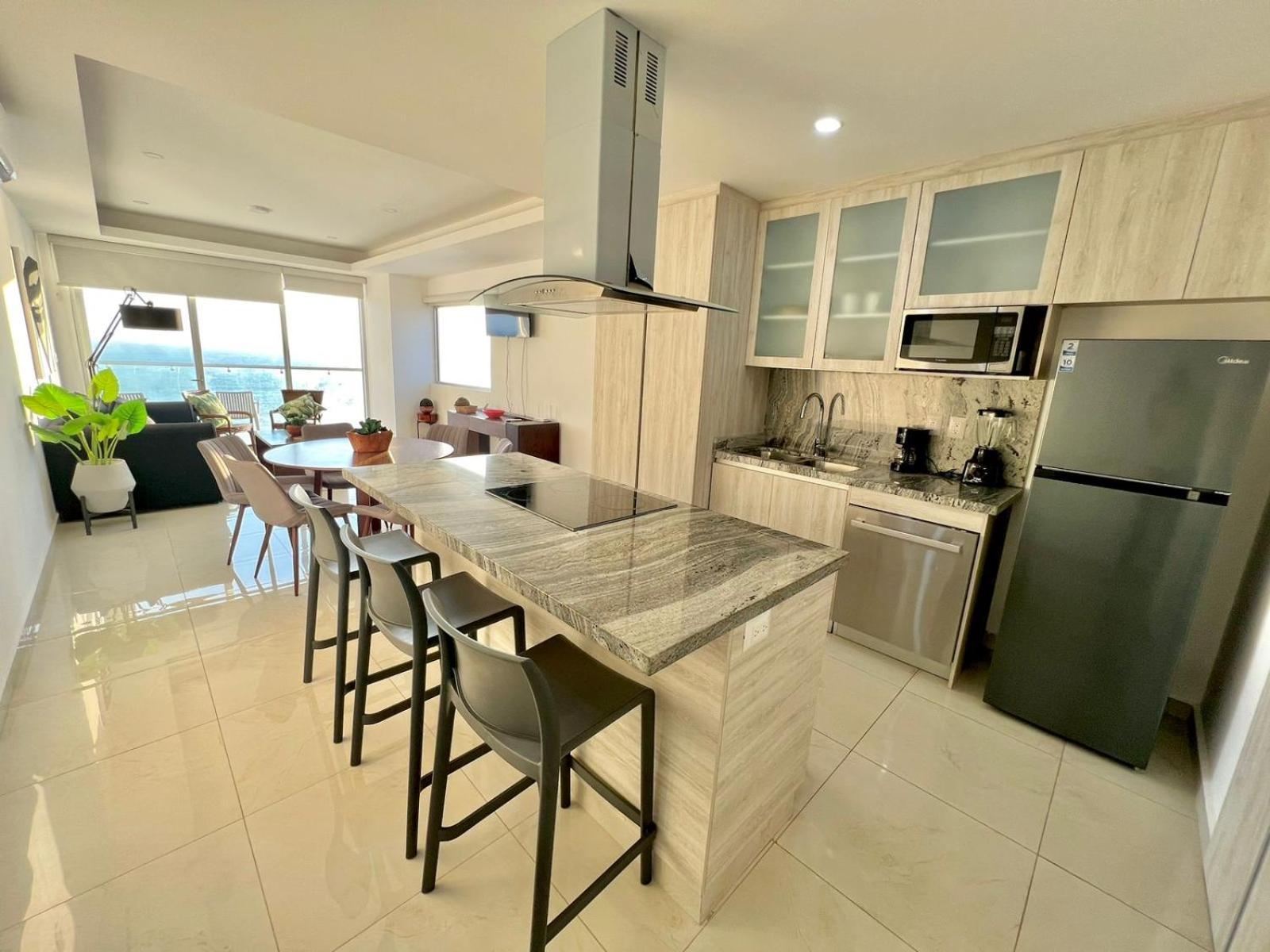 Apartamento Sunset View Malecón 1401 Vista Panoramica Al Mar