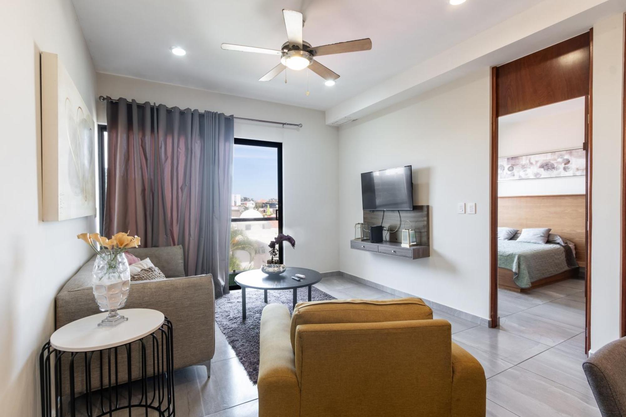 Apartamento Condesa 10 Precioso Depa A 100 Pasos De La Playa *
