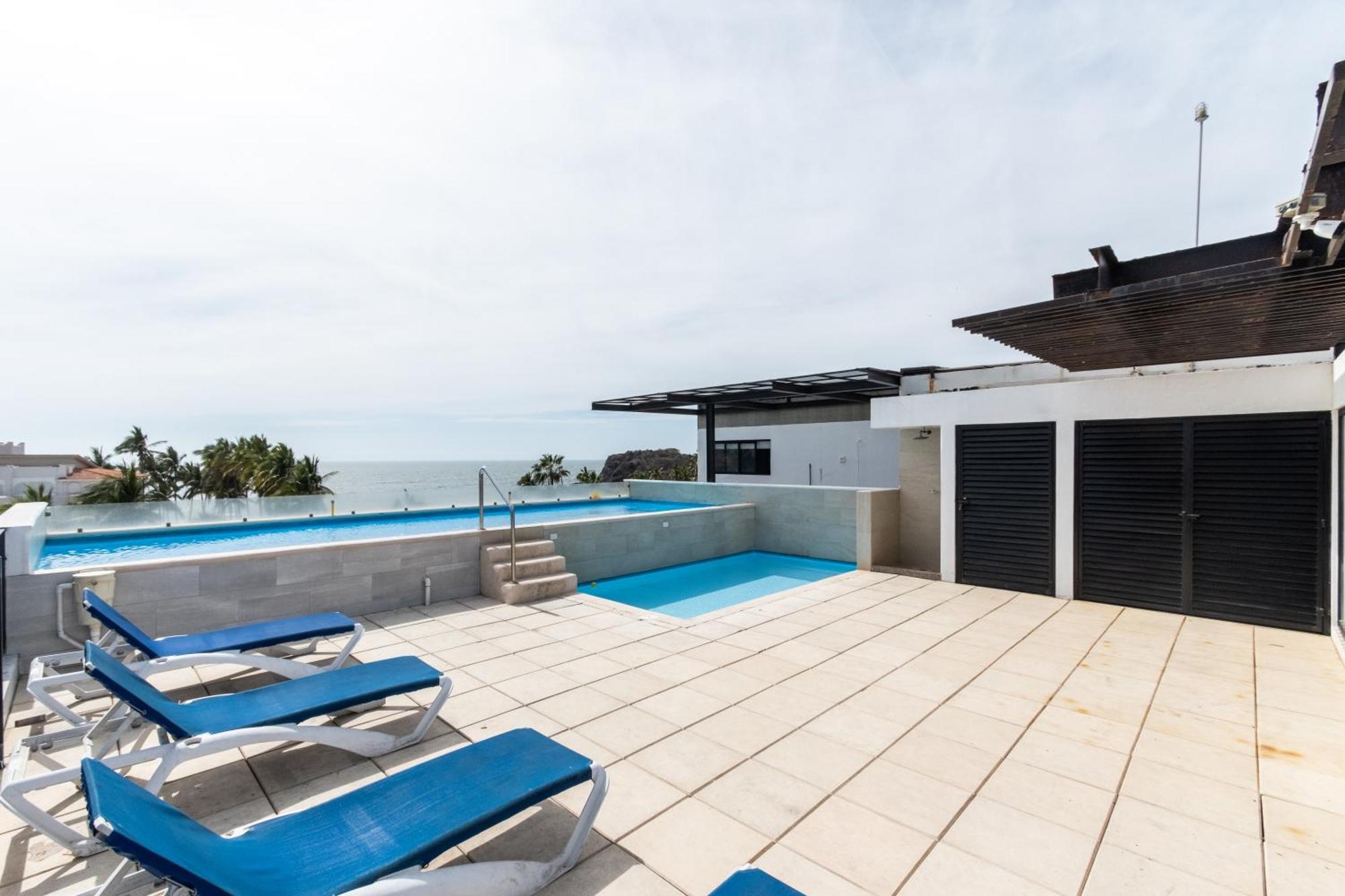 Apartamento Condesa 10 Precioso Depa A 100 Pasos De La Playa Mazatlán