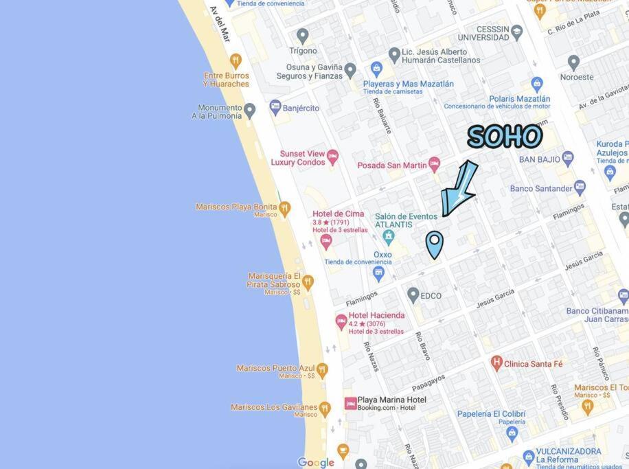 Departamento A Un Costado De La Playa * Mazatlan