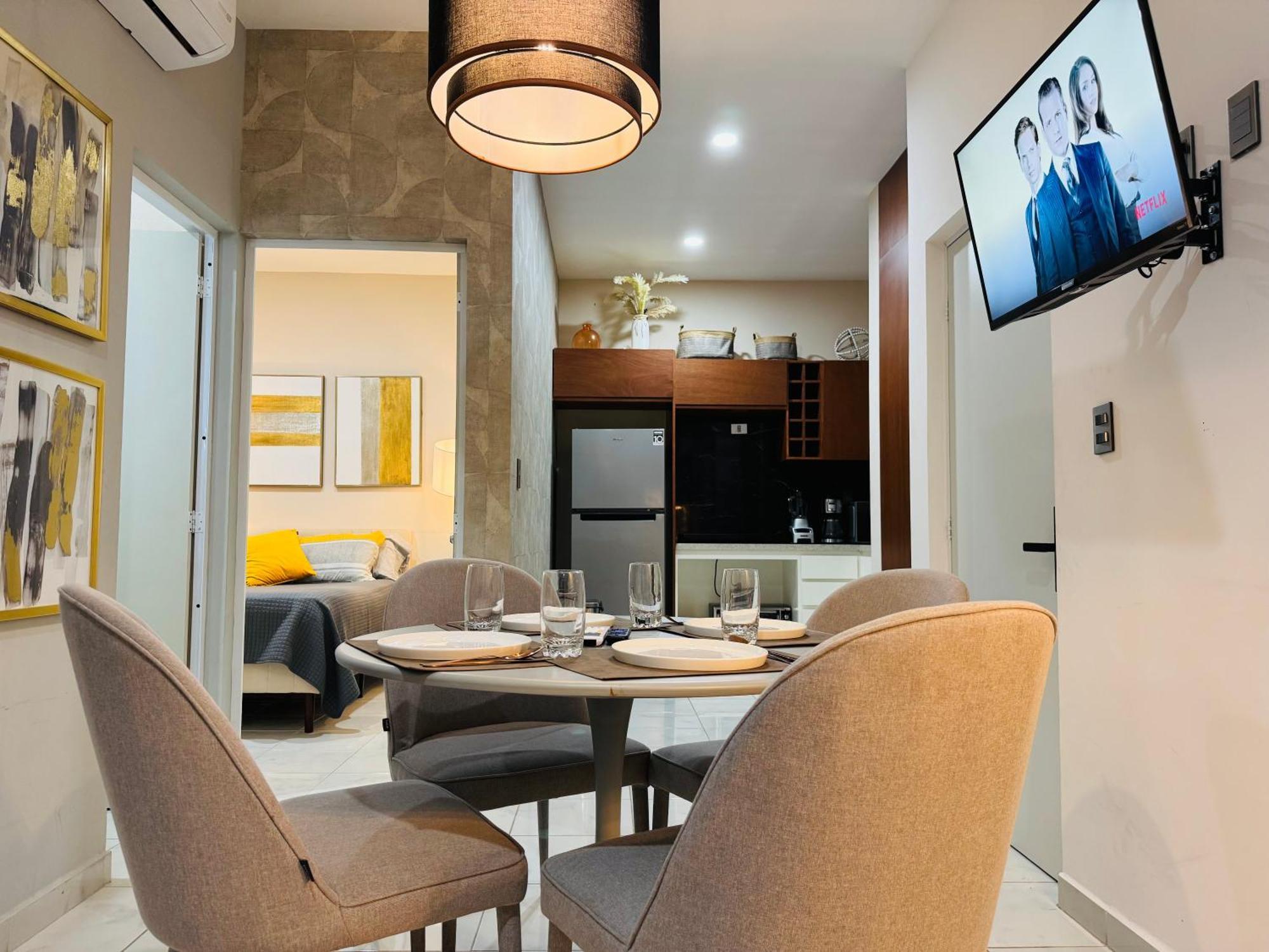 Loft Familiar Deluxe En - Alberca, Cocina Y Wifi Mazatlan