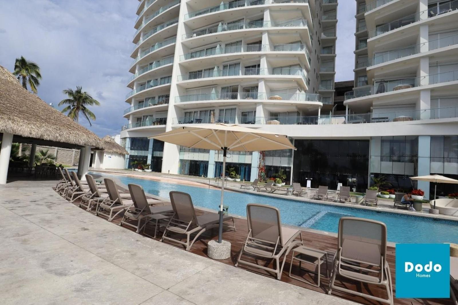 Departamento En Con Acceso A La Playa Y Alberca Comun #704 Torre Norte *