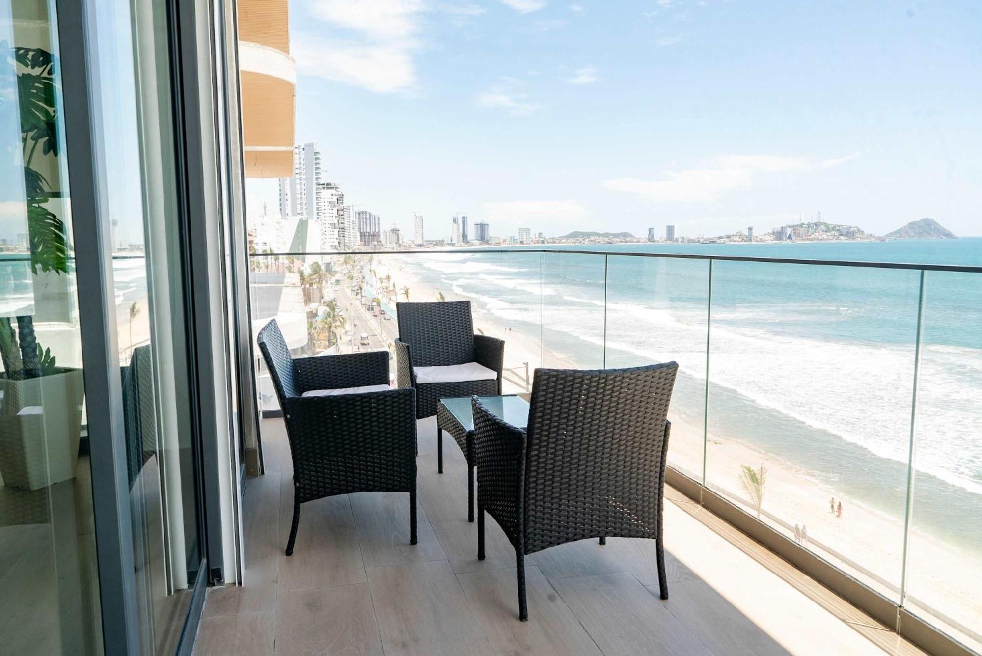 On The Malecon 2 Bedroom Ocean View Apartment Mazatlan