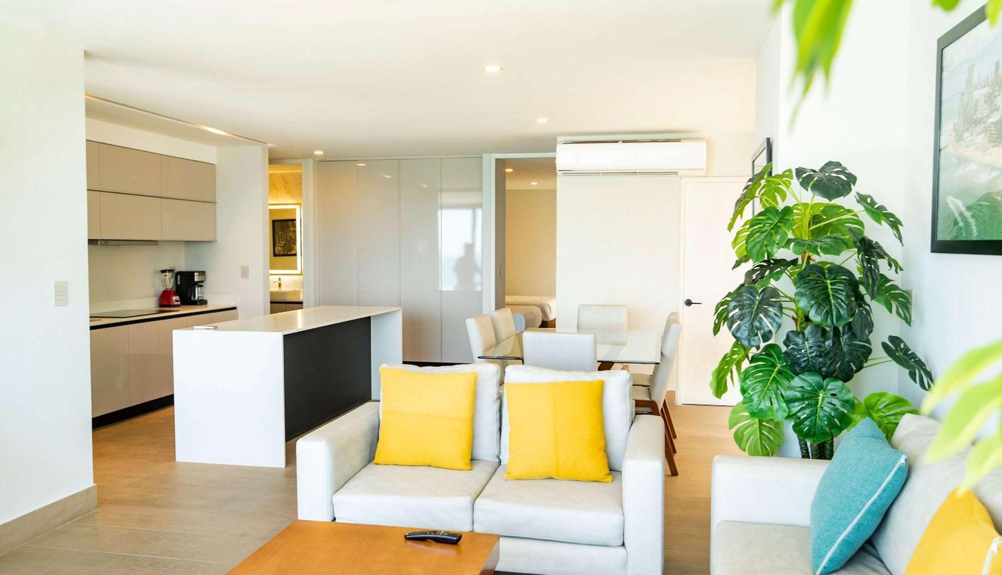 On The Malecon 2 Bedroom Ocean View Apartment Mazatlan