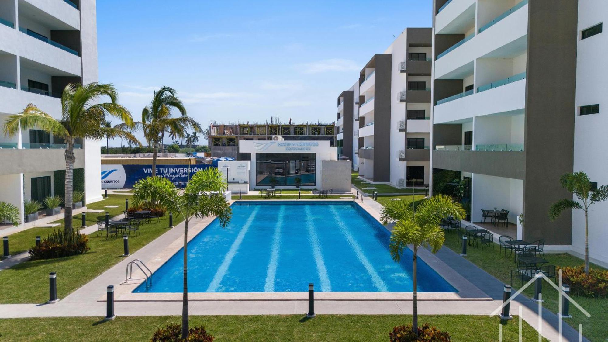 Promo!-queen Beds-near Beach-1st Floor-poolside-sleep 6 Mazatlan