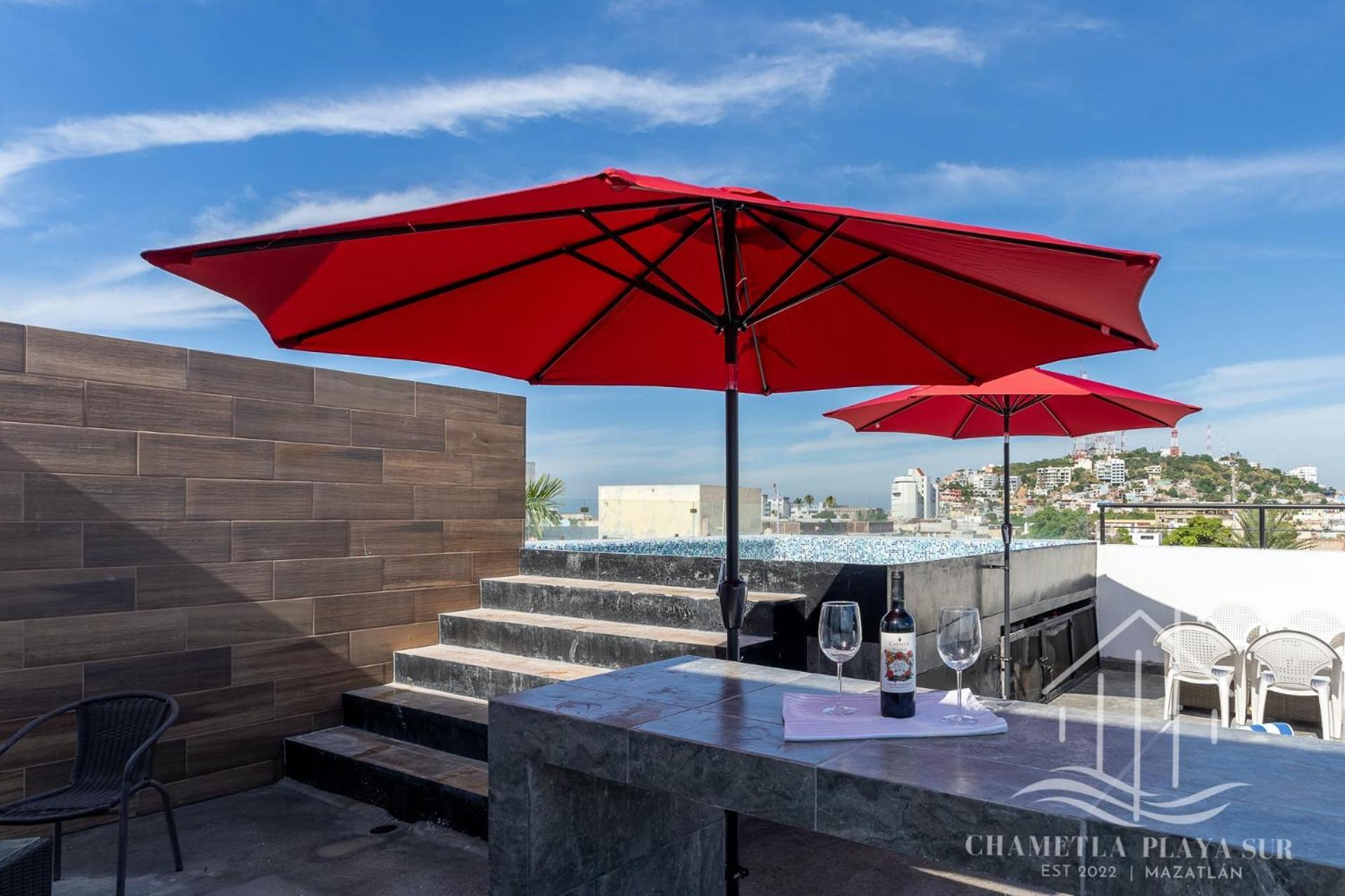 Apartamento Luxe Modern-5 Star Area-walk 2 Beach-pool-bbq-view-king Bed *