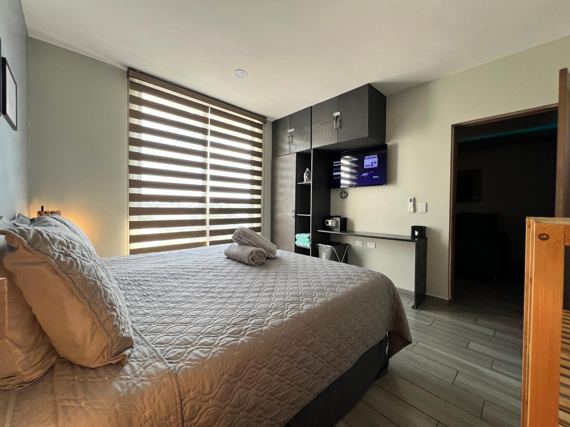 Luxe Modern-5 Star Area-walk 2 Beach-pool-bbq-view-king Bed Apartamento Mazatlán