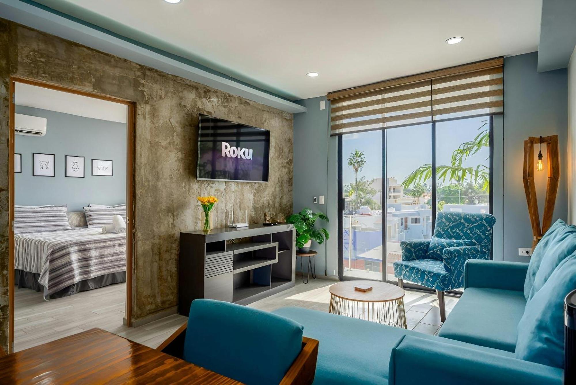 Apartamento Luxe Modern-5 Star Area-walk 2 Beach-pool-bbq-view-king Bed